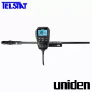 UNIDEN X76 Value Pack - X76 UHF CB Radio with AT500BK Black Fibreglass Antenna