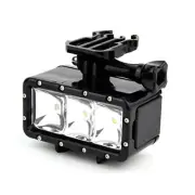 Waterproof Underwater Diving Spot Light LED Mount For GoPro Hero 5 4 3+ 3 SJ4000