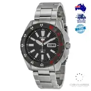 Seiko 5 Sports SRP361 SRP361K1 Stainless Steel Black Mens Automatic Watch