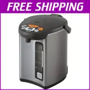 Micom Water Boiler & Warmer - 101 oz with Quick Temp in Elegant Silver & Brown