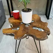 [MANGO TREES] Cropley Wooden Side Table/Plant Stand