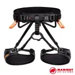 【MAMMUT 長毛象】OPHIR 4 SLIDE可調式登山攀岩安全吊帶/繩索作業/高空技術/2020-00841-00430黑/橘