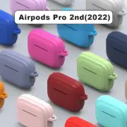 For Airpods Pro 2nd (2022) Generation Case Apple Soft Silicone Protective Cover