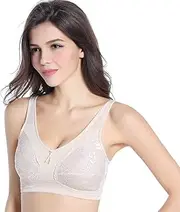 [BIMEI] Mastectomy Bra Pocket Bra for Silicone Breast forms Comfortable Underwear Wire-Free bra86088