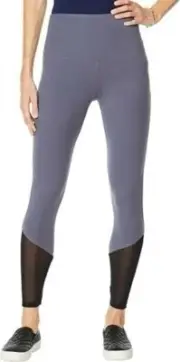 Yummie Compact Cotton Mesh Shaping Legging Grisaille S New