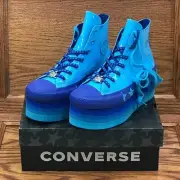 Converse CTAS Platform Hi Gnarly Blue Shoes