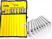 10 Pc T Handle Spanners 8 -14, 17, 19mm 6 Point Sockets Spanner Wrench Tools