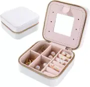 Mini Jewelry Box Organiser,Portable Travel Jewellery Organiser Travel Jewellery