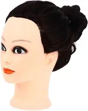 SOESFOUFU Cosmetology Mannequin Head Hair Styling Braiding Dummy for Hairdressers Barbers and Students