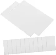 VILLFUL 300pcs Simple Practical Blank Cards Cardstock Paper Scratch Paper Daily Use Note Cards