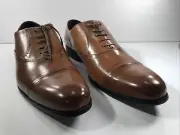 Kenneth Cole New York Men's Chief Council Oxford, Cognac Brown Size 12 SKU #4750