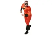 Disney Pixar Mr Incredible 2 Deluxe Adults Dress Up Party Costume
