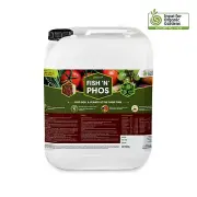 Fish 'N' Phos - Liquid Fish Emulsion Fertiliser 20 L | Certified Organic