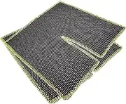 2 Packs Soldering Mat Plumbers Brazing Pad Wrap Around Pipe Design For Heat Insulation Flame Retardant Welding Protection 25x25cm