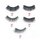 Fluffy-Mink Fake Eyelashes Faux Mink Lashes Volume Dramatic Thick False Lashes