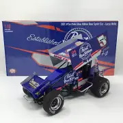 Lucas Wolfe 2021 Pabst Blue Ribbon Beer Sprint Car 1:18 Diecast