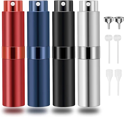 Saiveina 8Ml Travel Perfume Atomizer Bottles Refillable, Mini Fragrance Bottles