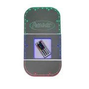 Peterbilt 386, 388, 579, Shift Boot Plate RGB Color Changing with Remote