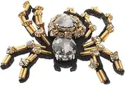 AUTSUPPL Spider Shape Rhinestone Patch DIY Clothes Applique Decor for Wedding Shoes Accessories Patch for Garment Repair Decoration
