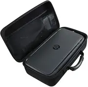 Hard EVA Travel Black Case for HP OfficeJet 250 All-in-One Portable Printer Wireless & Mobile Printing (CZ992A) by Hermitshell