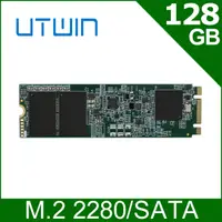 在飛比找PChome24h購物優惠-優科技Utwin 128GB M.2 SATAIII SSD