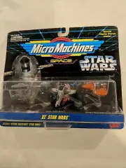 Hasbro Star Wars Micro Machines Vl W/Escort Frigate, Slave I, Cloud Car