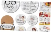 Funny Golden Girls Coasters for Drinks Set of 6 with Holder, Golden Girls