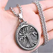 Nordic Vikings Tree of Life Odin Necklace Various Men Celtic Amulet Pendant O