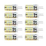 10pcs 2.5W LED Bi-pin Corn Lights Bulbs 260lm Dimmable G4 SMD2835 Landscape 25W Halogen Bulb Replacement Warm Cold White AC12V DC12V AC220V