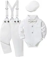 [SANMIO] Baby Boy Clothes 0-18M Baby Boys Suit 4pcs Baby Boy Dress Clothes Infant Tuxedo Sets