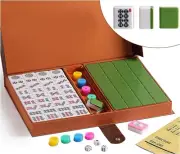 Chinese Filipino Numbered Tiles Mahjong Set. 144 Tiles 1.45 Easy-to-Read