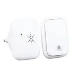 Self Powered Doorbell 50 Or 60Hz Battery Free Waterproof Wireless Remote Con Set