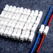 30Pcs Cable Connector Quick Splice Lock Wire Terminal Self Locking Car Accessory (for: MG)