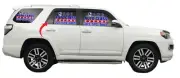 2010-2019 TOYOTA 4RUNNER 4 DOOR AFTERMARKET Vent REAR RIGHT (Solar) FV24500YPN (for: Toyota)