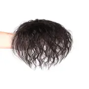 Human hair Closure Clip Natural Black for Women Hair Extensions hair pieces True invisibility wig