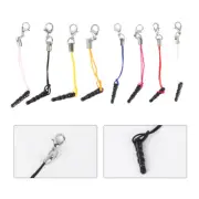 15 Pcs Lanyard Hook Clip Charm Straps Phone Mobile Pendant Rope Backpack Charms