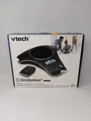 Vtech Vcs702 Erisstation Dect 6.0 Conference Phone With Two Wireless Mics Using