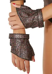 [Five and Diamond] Phoenix Cropped Gloves