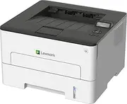 Lexmark B2236dw Monochrome Wireless Network Duplex Laser Printer, Computer Printer, White/Gray, Small