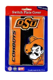 Officially Licensed Oklahoma State Cowboys ORG Single Light Switch Plate Cover