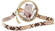 Clear Bag Stadium Approved, Clear Sling Bag for Women Concerts Sports Travelling Hiking Running with Adjustable Strap