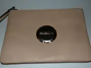 Mimco women's Beige wristlet wallet in excellent condition with tags