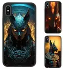 Anti scratch Cover Anubis cryptid world For iPhone XS 11 12 13 14 15 16 Pro Max