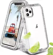 For iPhone 15 14 13 12 11 Pro Max X XR 6 7 8 Plus SE Shockproof Clear Cover Case