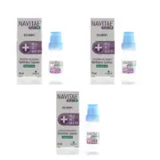 3 X NAVITAE PLUS PF PRESERVATIVE-FREE OPHTHALMIC SOLUTION 10ML - FREE SHIPPING