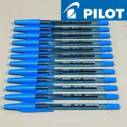 12 x PILOT Capped Ballpoint Pen Blue 1.0mm Medium BP-S