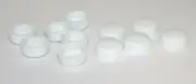 Hex Head Bolt Nut Cover for 9/16" Wrench or Socket White PD#9/16-100 Set of 10
