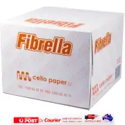 Fibrella Cello paper Facial Wipes Absorbent 75pk 33cmx33cm - Free AU POST