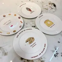 在飛比找樂天市場購物網優惠-韓國設計款麵包法式甜點陶瓷盤組