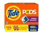 Tide PODS Laundry Detergent Pacs, Spring Meadow, 156 ct.